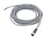 Kabel: pro snímače/automatizaci PIN: 4 přímý 5m M12 250VAC 4A