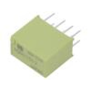 AGN21012 Relé: elektromagnetické DPDT Ucívky: 12VDC 1A 0,3A/125VAC SMT
