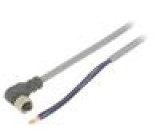 Kabel: pro snímače/automatizaci PIN: 3 úhlový 5m M8 60VAC 4A