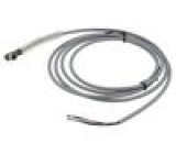 Připojovací kabel PIN: 3 přímý 2m M8 60VAC 4A Žíly: : 3 PUR