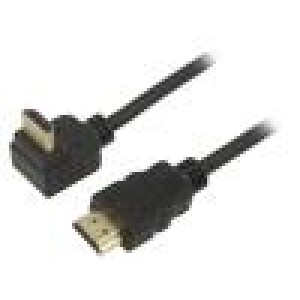 Kabel HDCP 2.2,HDMI 2.0 HDMI vidlice,HDMI zástrčka 270° PVC