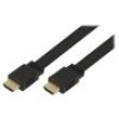 Kabel HDCP 2.2,HDMI 2.0,plochý HDMI vidlice,z obou stran PVC