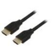 Kabel HDCP 2.2,HDMI 2.1 HDMI vidlice,z obou stran PVC 0,5m