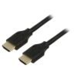 Kabel HDCP 2.2,HDMI 2.1 HDMI vidlice,z obou stran PVC 0,5m