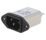 Konektor: napájecí AC zásuvka vidlice 6A 250VAC -25÷85°C 1MΩ