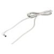 Kabel 2x0,5mm2 vodiče,DC 5,5/2,5 zástrčka úhlový bílá 1,5m