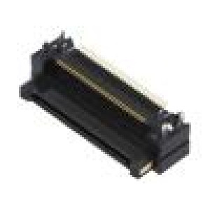 Connector: PCB to PCB male PIN: 60 0.8mm H: 9.5mm FX18 SMT
