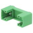 Zásuvka válcové pojistky THT 5x20mm -30÷85°C 6,3A zelená