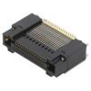 Connector: PCB to PCB female PIN: 40 0.8mm H: 16.45mm FX18 SMT