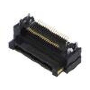 Connector: PCB to PCB male PIN: 40 0.8mm H: 9.5mm FX18 SMT