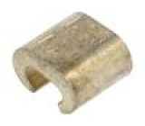 Copper 16mm2 tinned 6AWG Connector: C shape crimp
