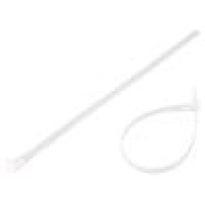 Cable tie multi use L: 250mm W: 7.2mm polyamide natural 50pcs.