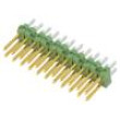 Pin header pin strips AMPMODU male PIN: 22 straight 2.54mm