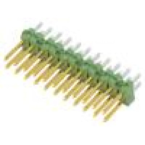 Pin header pin strips AMPMODU male PIN: 22 straight 2.54mm