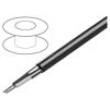 Wire shielded,Al-PET foil PVC chrome 300V 30m CPR: Eca