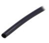 PVC125-6-BK-400 Insulating tube PVC black -20÷125°C Øint: 6mm L: 400m UL94V-0