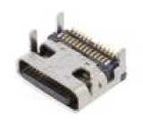 Zásuvka USB C SMT PIN: 24 vodorovné top board mount USB 3.2