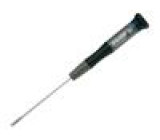 Šroubovák plochý precizní 1,2x0,25mm 605E Dél.ostří: 60mm