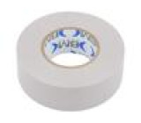 Páska: elektroizolační W: 25mm L: 25m Thk: 0,15mm šedá fólie PVC