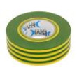 Páska: elektroizolační W: 25mm L: 25m Thk: 0,15mm žluto-zelená