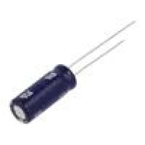 Superkondenzátor THT 3F 2,5VDC -10÷30% Rozm.těl: Ø8,5x21mm