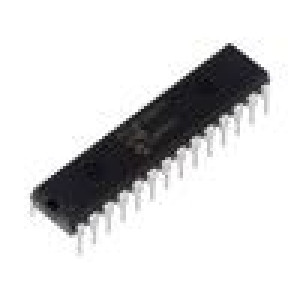 PIC18F25Q71-I/SP IC: mikrokontrolér PIC Paměť: 32kB SRAM: 2kB EEPROM: 256B 64MHz
