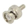 Zástrčka BNC vidlice přímý 50Ω RG174,RG316 krimpovací PTFE