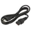 Kabel IEC C19 zásuvka,vidlice SEV-1011 (J) 3m černá 16A 250V