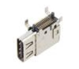 Zásuvka USB C SMT PIN: 24 boční top board mount USB 3.2 5A