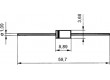 1.5KE100A Dioda transil 1,5kW 100V 11A jednosměrný CB429