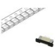 FFC/FPC F52Q PIN: 4 horní kontakty,ZIF SMT 50V 500mA Mat: LCP