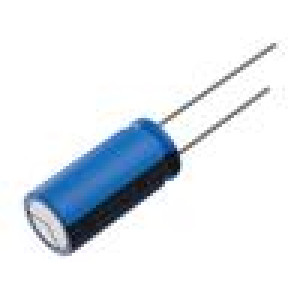 Kondenzátor: elektrolytický THT 470uF 35VDC Rozteč: 5mm ±20%