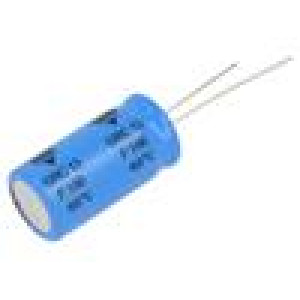 Kondenzátor: elektrolytický THT 470uF 50VDC Rozteč: 5mm ±20%