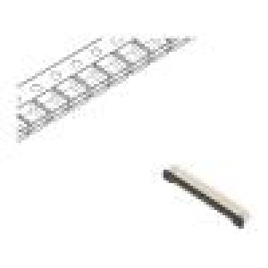 FFC/FPC F336 PIN: 40 ZIF SMT 50V 500mA selektivně pozlacený