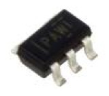 TPS3824-50DBVR IC: obvod dohledu power on reset monitor (PoR) push-pull Ch: 1