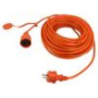Prodlužovací síťový kabel Zásuvky: 1 PVC oranžová 3x1mm2 30m
