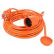 Prodlužovací síťový kabel Zásuvky: 1 PVC oranžová 3x1mm2 15m