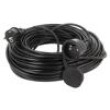 Prodlužovací síťový kabel Zásuvky: 1 PVC černá 3x1mm2 40m 10A