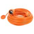 Prodlužovací síťový kabel Zásuvky: 1 PVC oranžová 3x1,5mm2