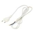 Kabel CEE 7/16 (C) vidlice,vodiče PVC 1,6m bílá 2x0,75mm2