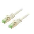 Patch cord S/FTP Cat 8.1 lanko Cu LSZH šedá 7,5m 26AWG