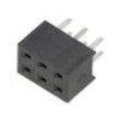 Zásuvka kolíkové zásuvka 2mm PIN: 6 THT na PCB 2A pocínovaný