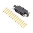 Zástrčka kabel-kabel/plošný spoj zásuvka Datamate J-Tek 2mm