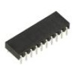 Zásuvka kolíkové zásuvka 2,54mm PIN: 10 THT na PCB pocínovaný