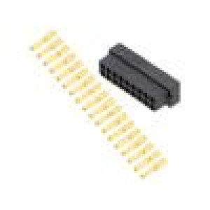 Zástrčka kabel-kabel/plošný spoj zásuvka Datamate L-Tek 2mm