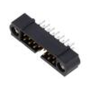 Zásuvka plošný spoj-kontakt/plošný spoj vidlice 2mm PIN: 14