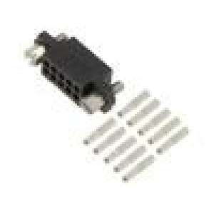 Zástrčka kabel-kabel/plošný spoj zásuvka Datamate J-Tek 2mm