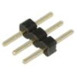Kolíková lišta kolíkové vidlice 2mm PIN: 3 THT na PCB 2A