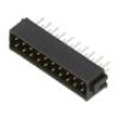 Zásuvka plošný spoj-kontakt/plošný spoj vidlice 2mm PIN: 20