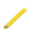 Wire S/FTP Cat 8.1 solid Cu 4x2x22AWG LSZH yellow 25m